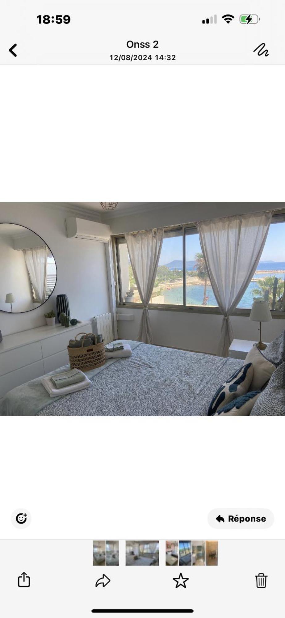 Appartement Panoramique Sur Mer 툴롱 외부 사진